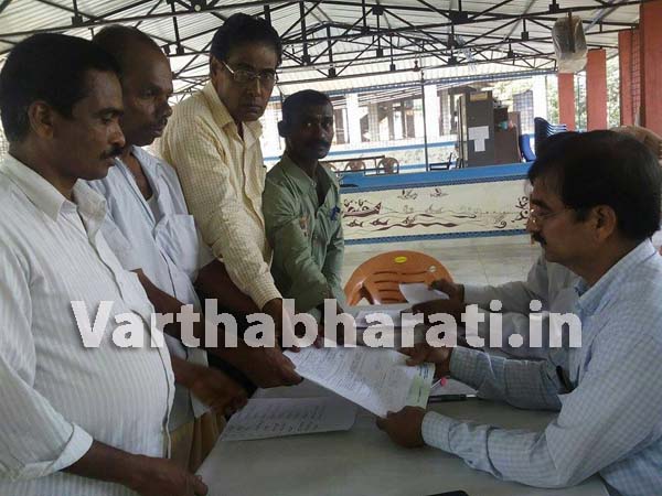 ವಿಟ್ಲ: ಜಿ ಪಂ ಹಾಗೂ ತಾಪಂ ಚುನಾವಣೆಗೆ ನಾಮಪತ್ರ ಸಲ್ಲಿಕೆ